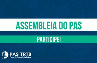 PAS TRT8 - Assembleia Geral Ordinária - 2025
