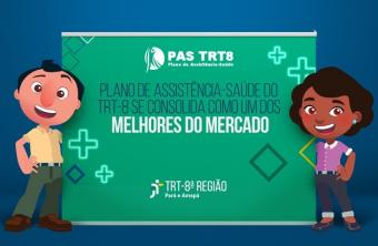 Responsável pela execução da assistência de saúde aos integrantes do TRT-8 e familiares, o PAS - Plano de Assistência-Saúde do T
